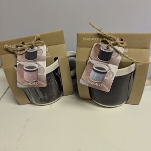 2 GENDER REVEAL COFFEE CUPS BOY & GIRL